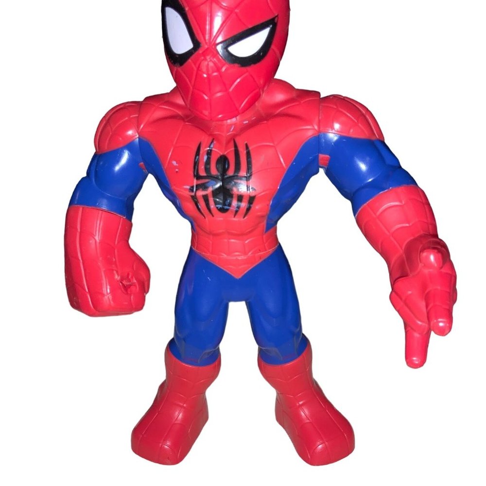 Hasbro 10 Inch Marvel Spiderman Super Hero Playskool Chunky Figure